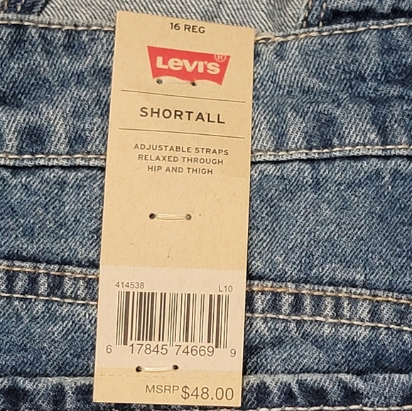 Levis Shortalls NWT - Picture 4 of 7